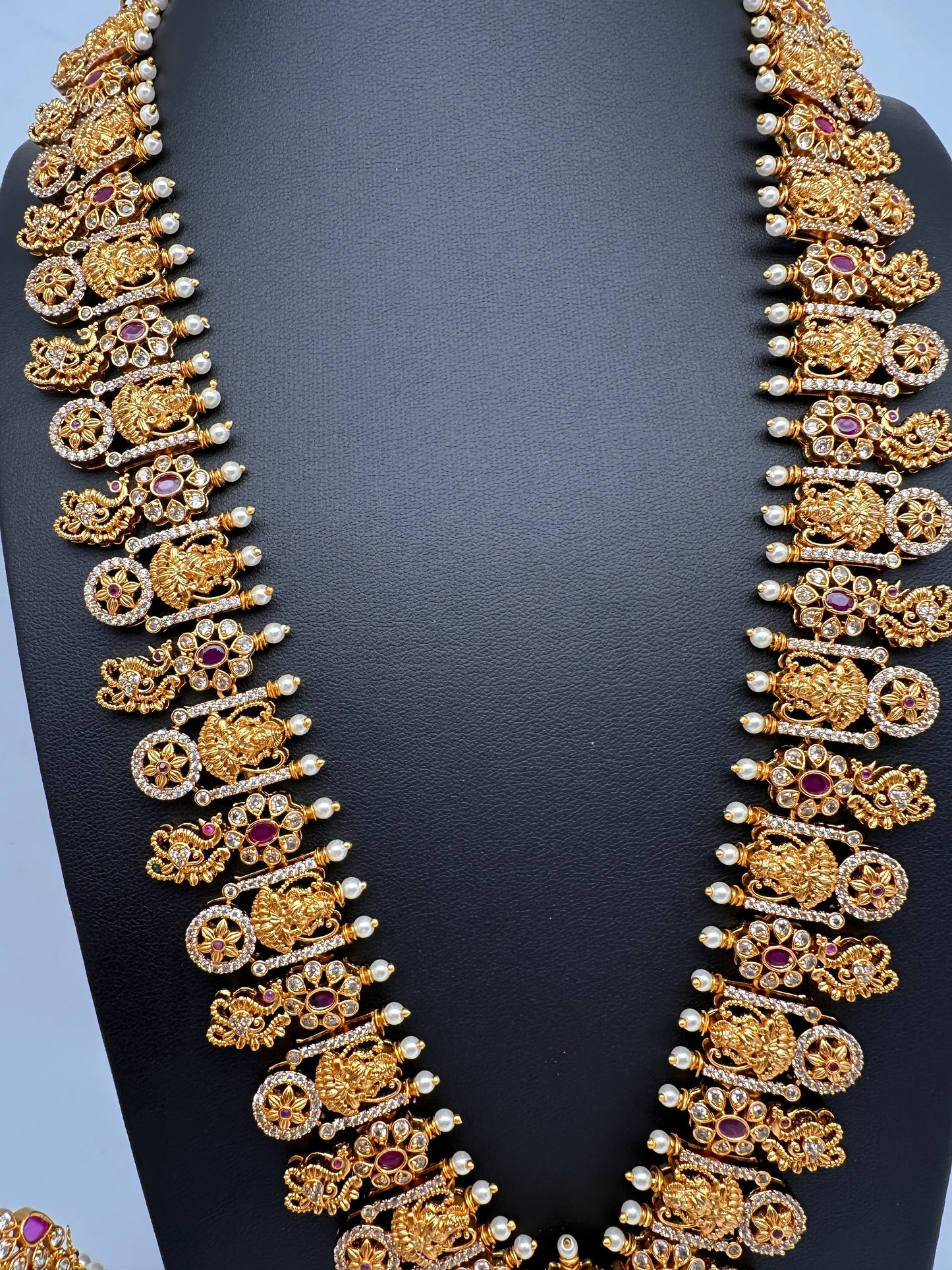 Goddess Lakshmi Botu Mala Long Necklace