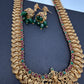 Matte Goddess Lakshmi Long Necklace