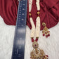 Goddess Lakshmi Sugar Beads Long Necklace