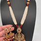 Goddess Lakshmi Sugar Beads Long Necklace