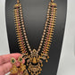 Goddess Lakshmi Double Layer Matte Long Necklace