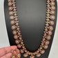 Kempu Bottu Mala with detachable Pendent  Green Beads Pearls Ethnic Long Necklace