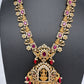 Goddess Lakshmi Red Stone Red beads Necklace