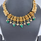 Cluster Pearls Goddess Lakshmi Kanthi Neckline Necklace