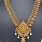 Matte Antique Finish Ganesha Lakshmi Ji Short necklace