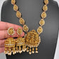 Nakshi Matte Krishna Necklace with Jhumkas