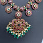 Kempu Detachable Pendent Bottu Mala Short Necklace