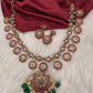 Kempu Detachable Pendent Bottu Mala Short Necklace