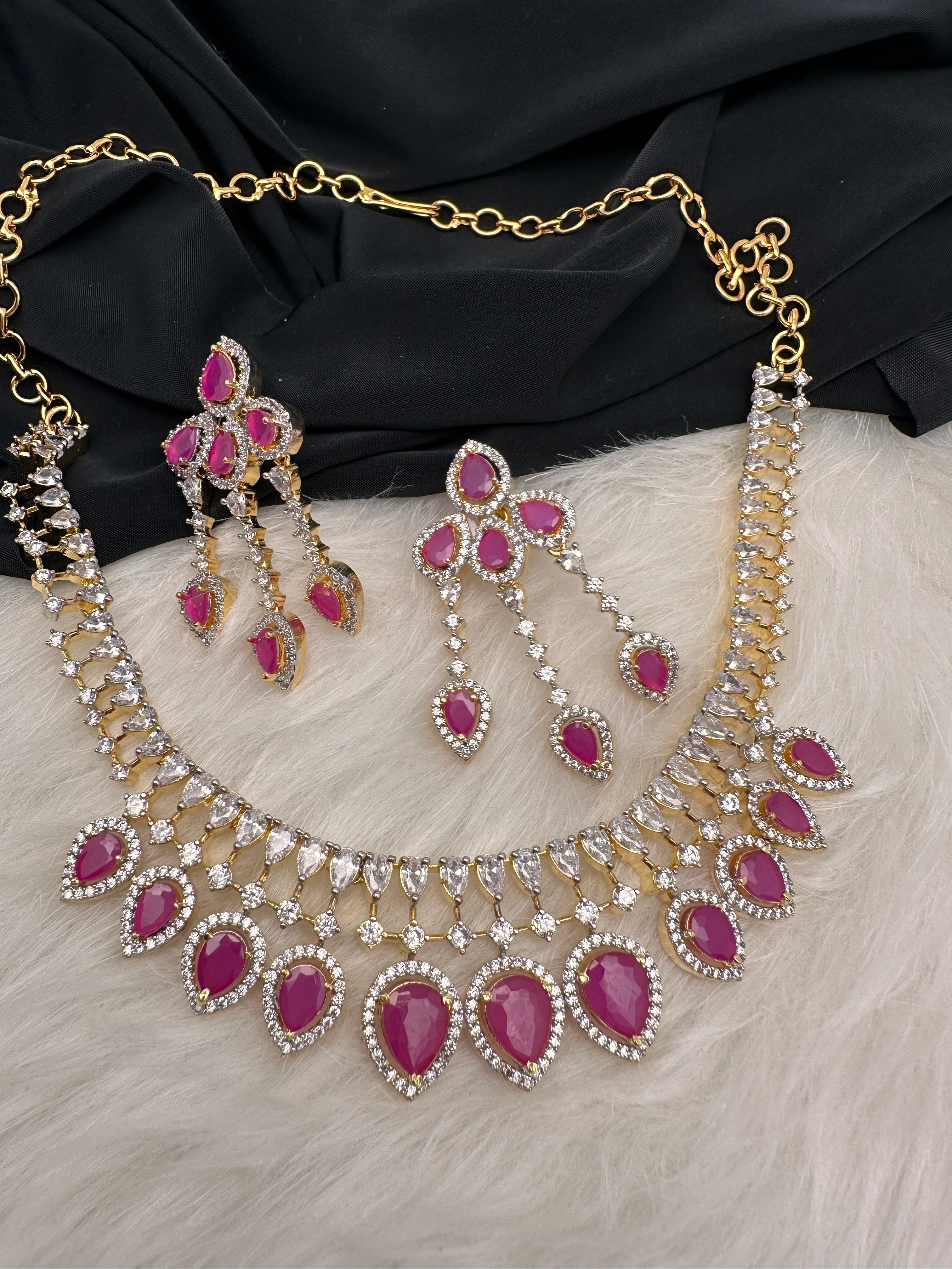 Buy Semi Precious Stone Necklace Online – Gehna Shop