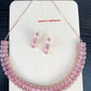 Pink Monalisa Short Necklace