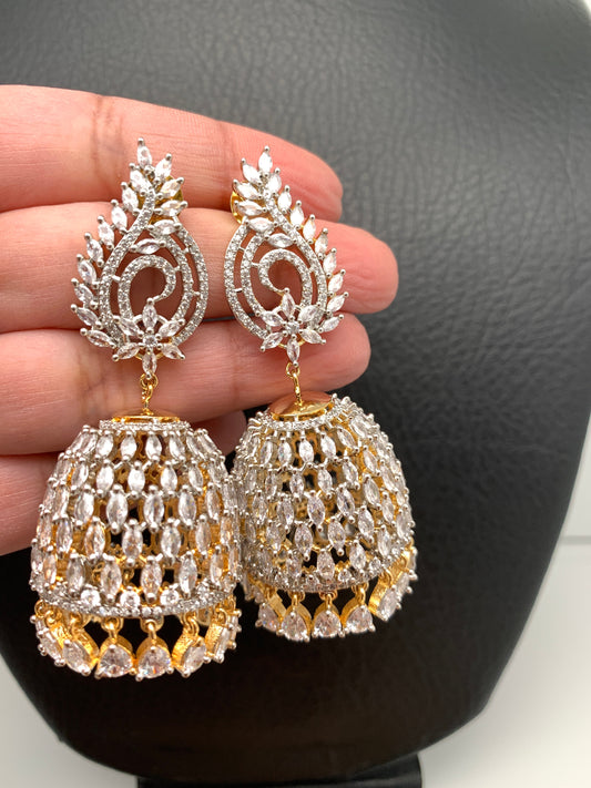 Marquise AD Stone Jhumki