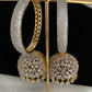 AD Hoop Bali Earrings