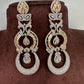 AD Long Cascade Design Earrings