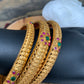 Premium Matte Finish Multi Stone Bangle