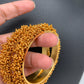 Golden Cluster Beads Bangle