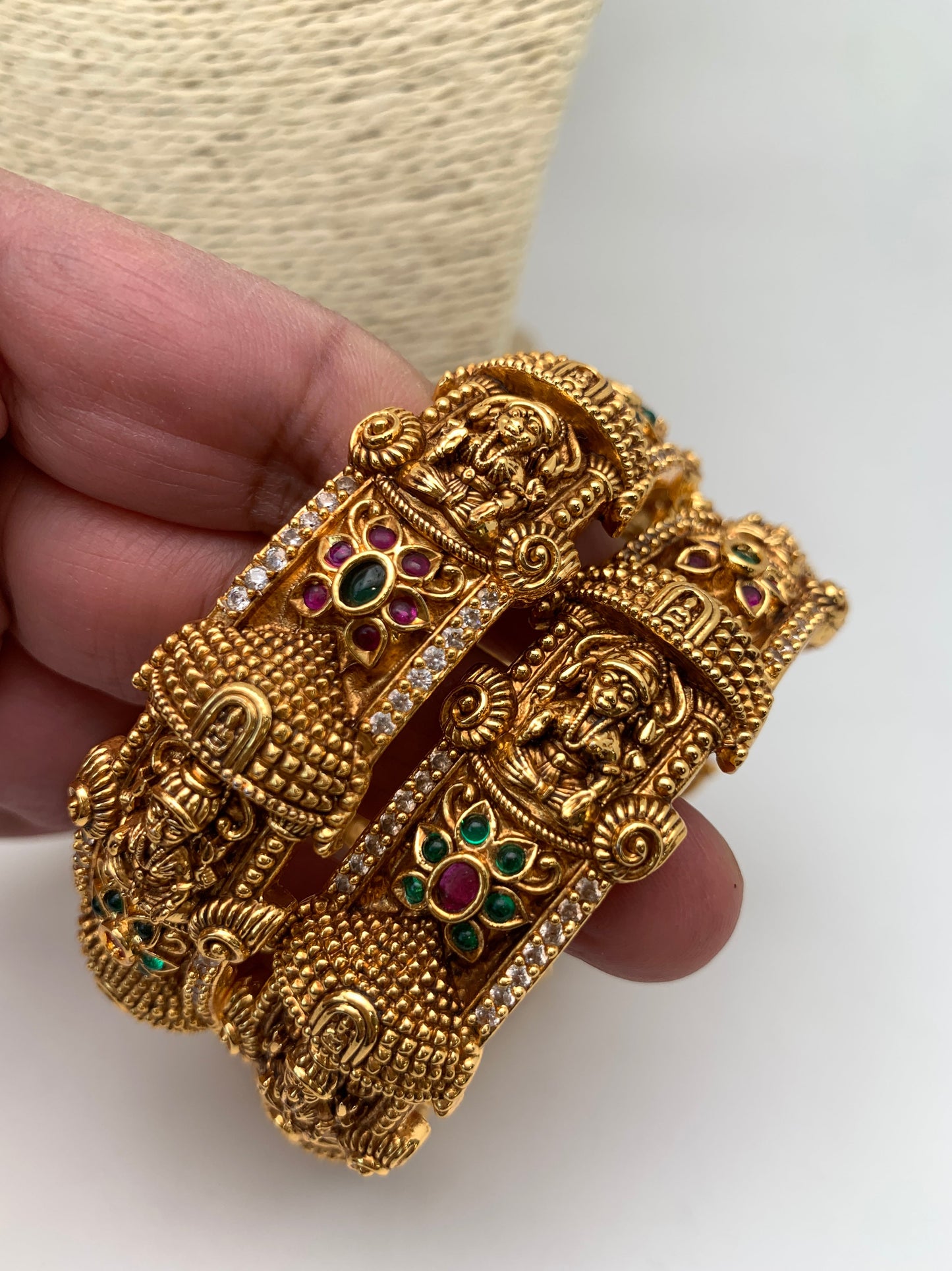 Nakshi Goddess Lakshmi Bangles