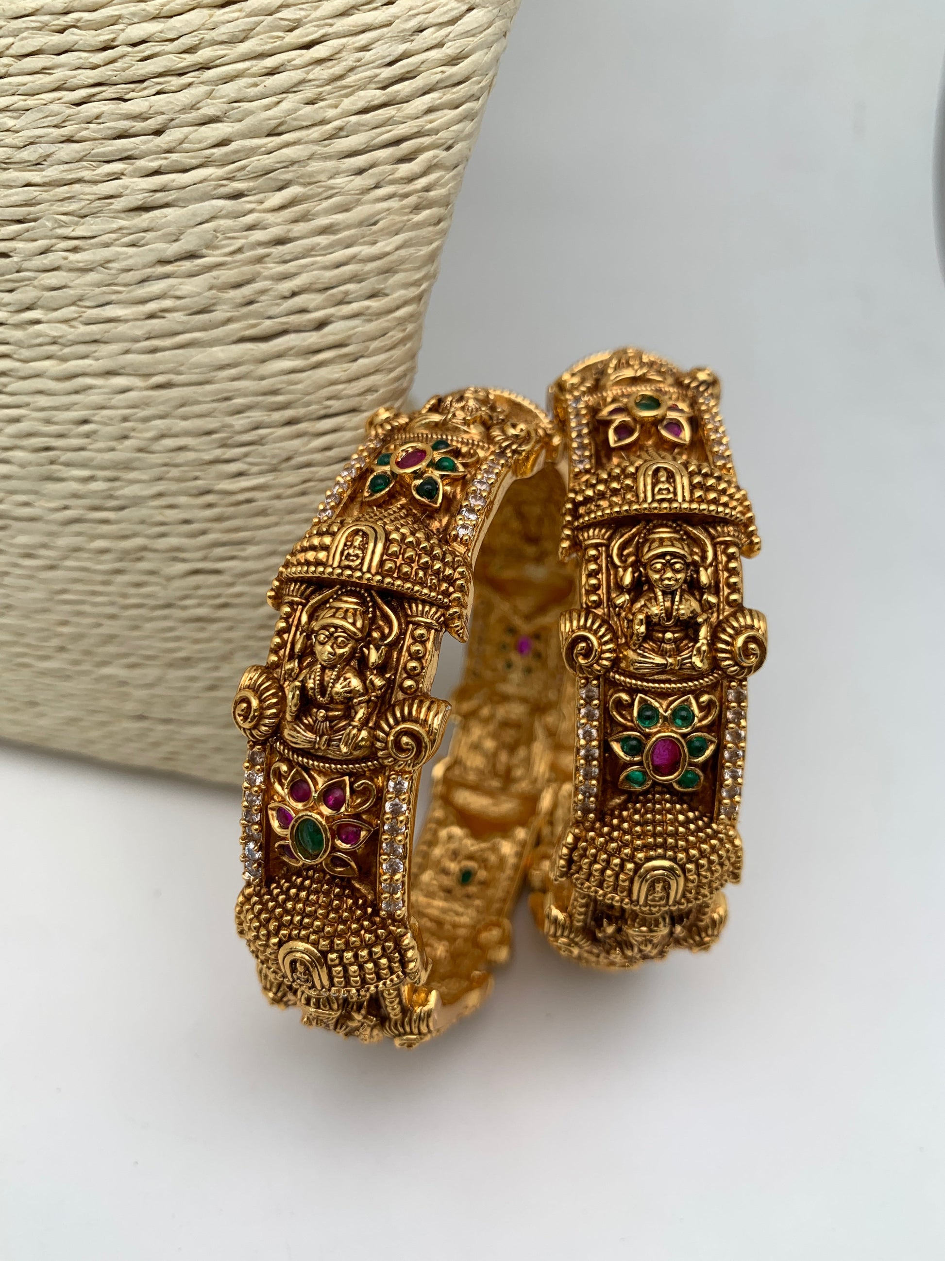 Nakshi Goddess Lakshmi Bangles