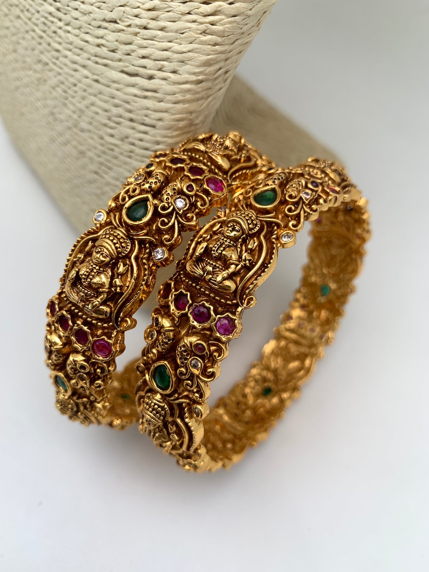 Nakshi Goddess Lakshmi Bangles