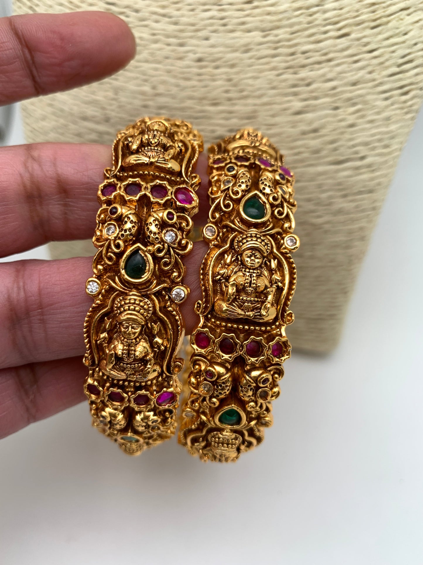 Nakshi Goddess Lakshmi Bangles