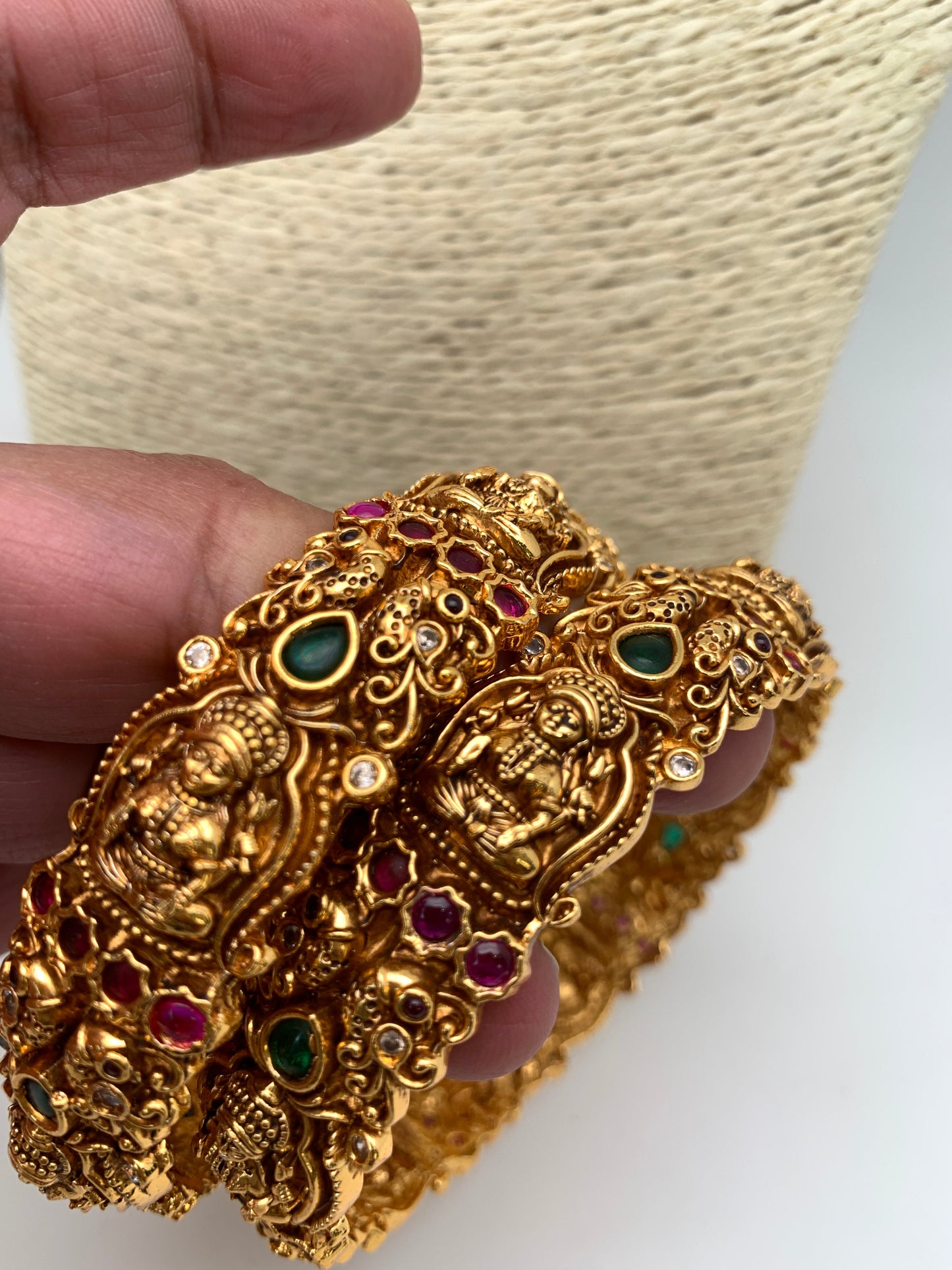 Nakshi Goddess Lakshmi Bangles