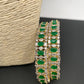 AD Green Stone Bangles