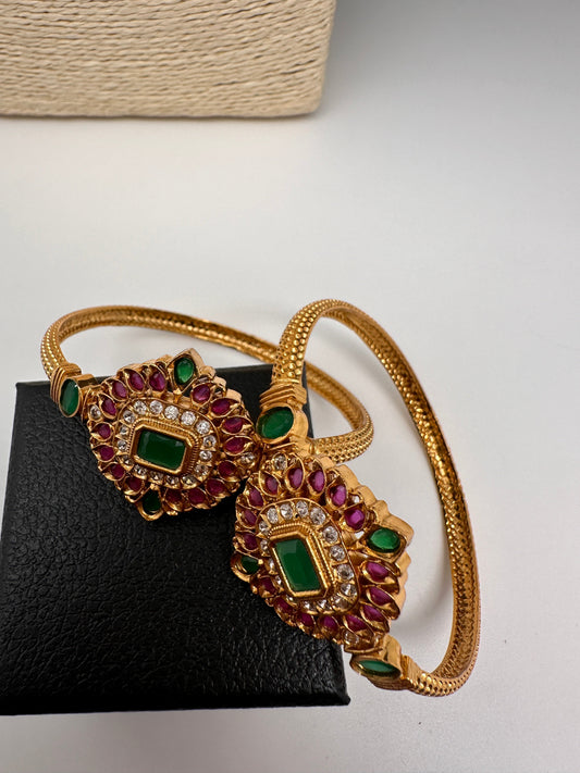 Kada Multi Stone Bangles