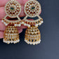 CZ Matte Jhumki Earrings