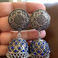 Blue Stone Jhumki