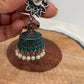 Green Jhumka