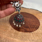 Multi Stone Pearl Jhumka