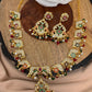 Hyderabadi Jadau Navratan Short Necklace