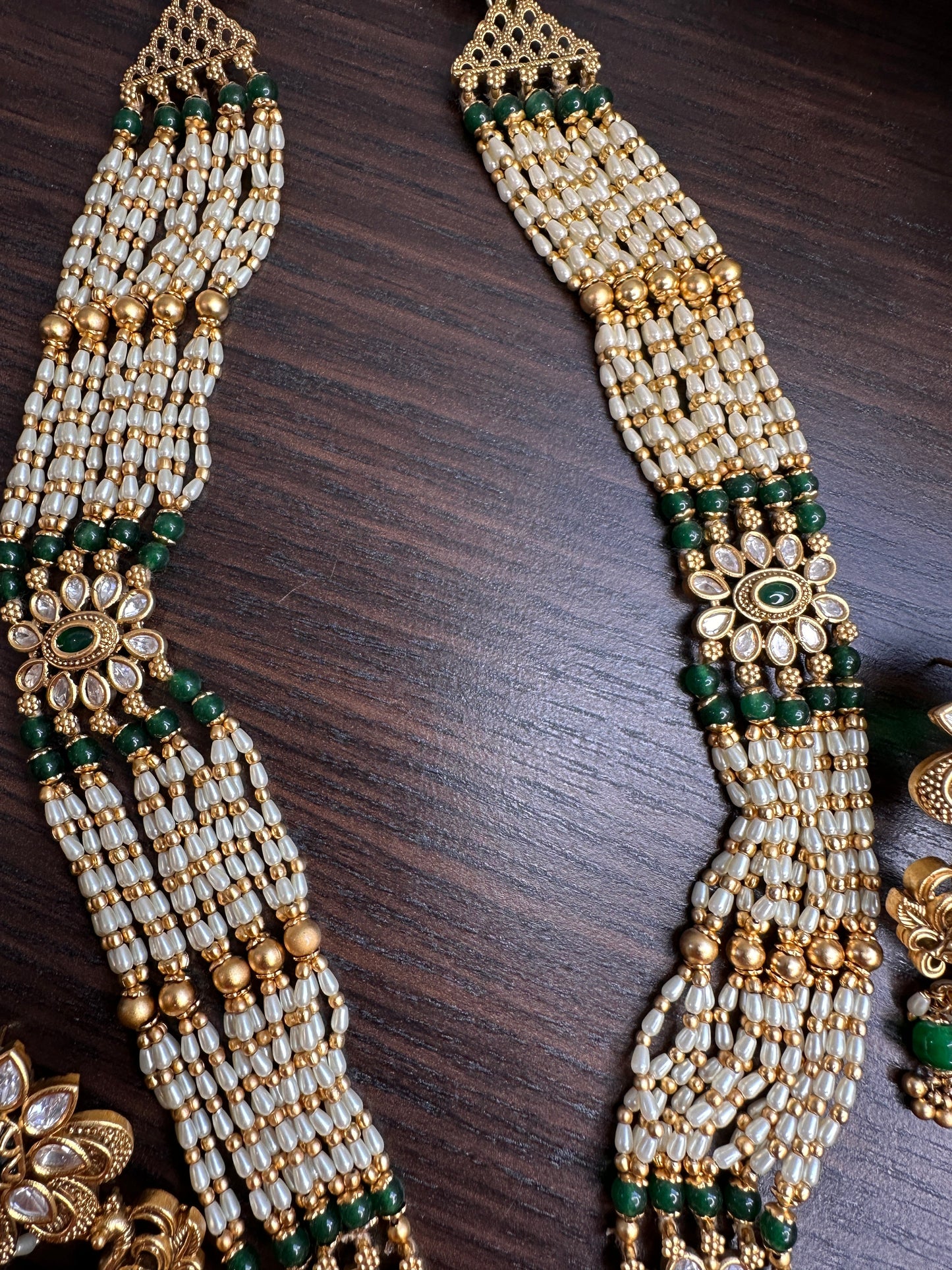 Kundan Pearl Long Necklace