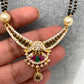 CZ Multi Stone Antique Finish Mangalsutra