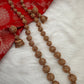 Golden Nakshi Ball Necklace