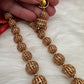 Golden Nakshi Ball Necklace