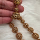 Golden Nakshi Ball Necklace