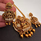 Goddess Lakshmi Nakshi Matte Finish Pendent Set