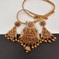 Goddess Lakshmi Nakshi Matte Finish Pendent Set