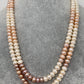 Two line Real Button Pearls Mala