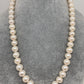 Single line Real Round Pearls Mala