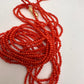 Real Coral 6 Strands Mala Necklace