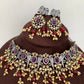 Kundan AD Red Stone Victorian Choker